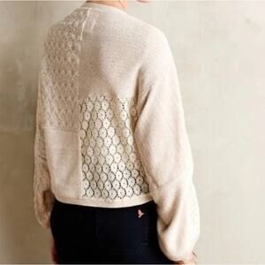 Angel of the North Shrug Sweater in Cream​​​​​​​​​ Size XS/S